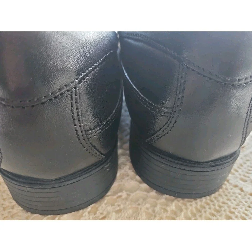 NEW Clarks Tilden Free Slip-On Loafer 26110312 Black Leather  Sz 13 M